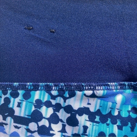 RBX blue patterned 3/4 length athletic pants, size SP - Picture 10 of 11
